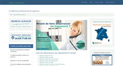 Desktop Screenshot of debarras-maison.fr